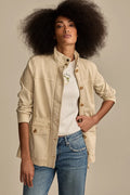 [126737-290] WOMENS LUCKY BRAND UTILITY JACKET - WOOD ASH