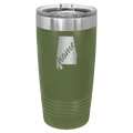 Alabama Home 20 oz Tumbler | Olive Green