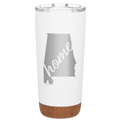Alabama Home 20 oz Tumbler | White