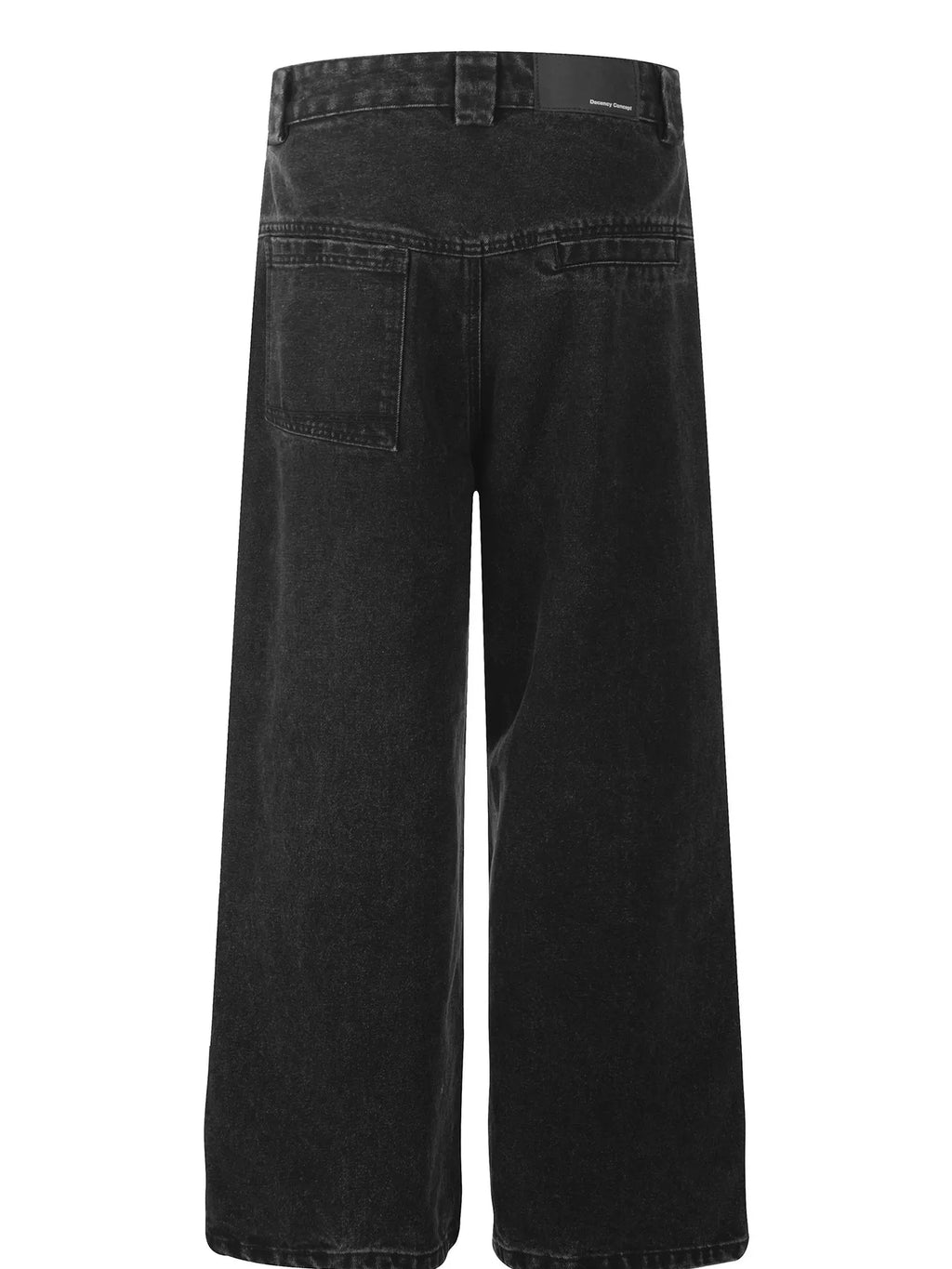 Men's Wide Leg Denim Jeans