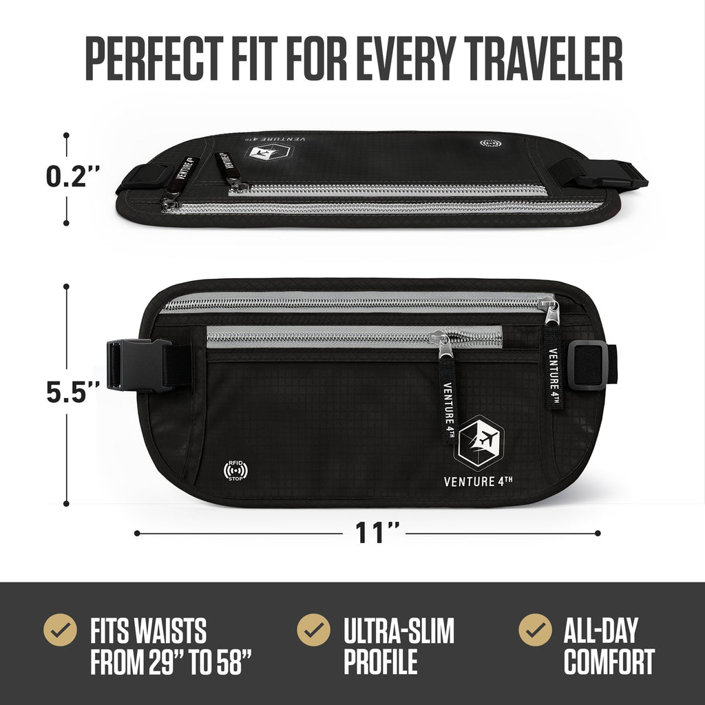 RFID Safe Money Belt