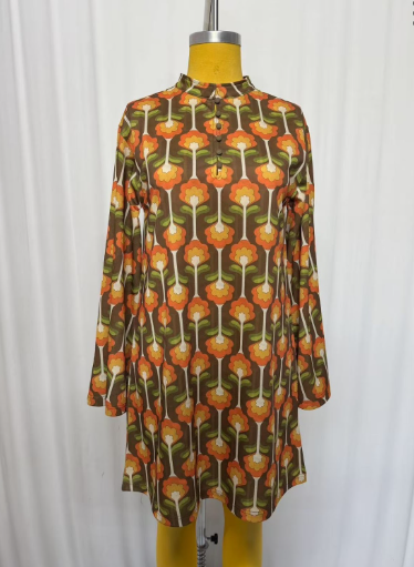 Cradle of Love Woman Retro Tulip Dress