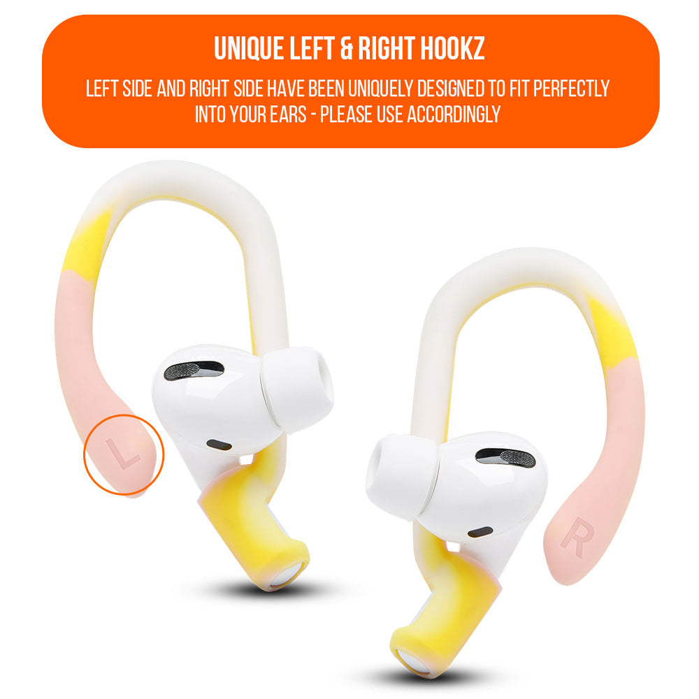 WC HookZ - Over Ear Hooks for Airpods Pro 1, 2 & Airpods 1, 2, 3