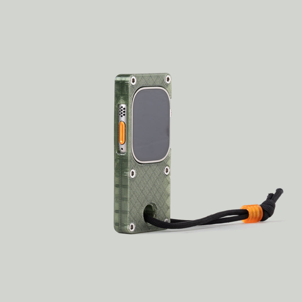 miniphone ultra (mpu) case for Apple Watch Ultra 1/2/3 - olive green