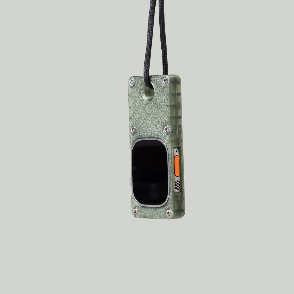 miniphone ultra (mpu) case for Apple Watch Ultra 1/2/3 - olive green