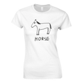 Horse - Women's Fitted Tee