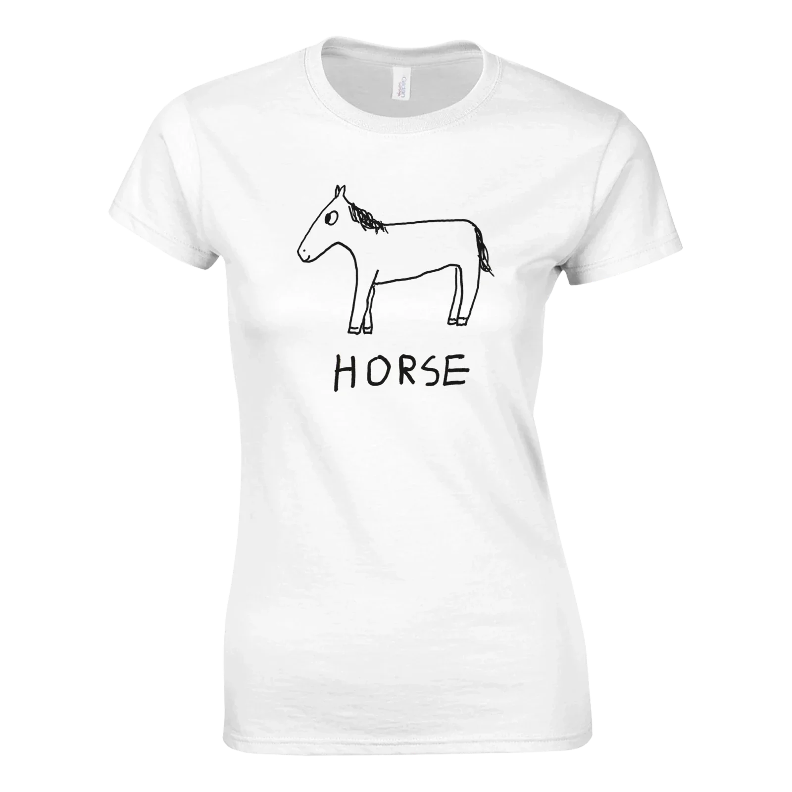 Horse - Women's Fitted Tee