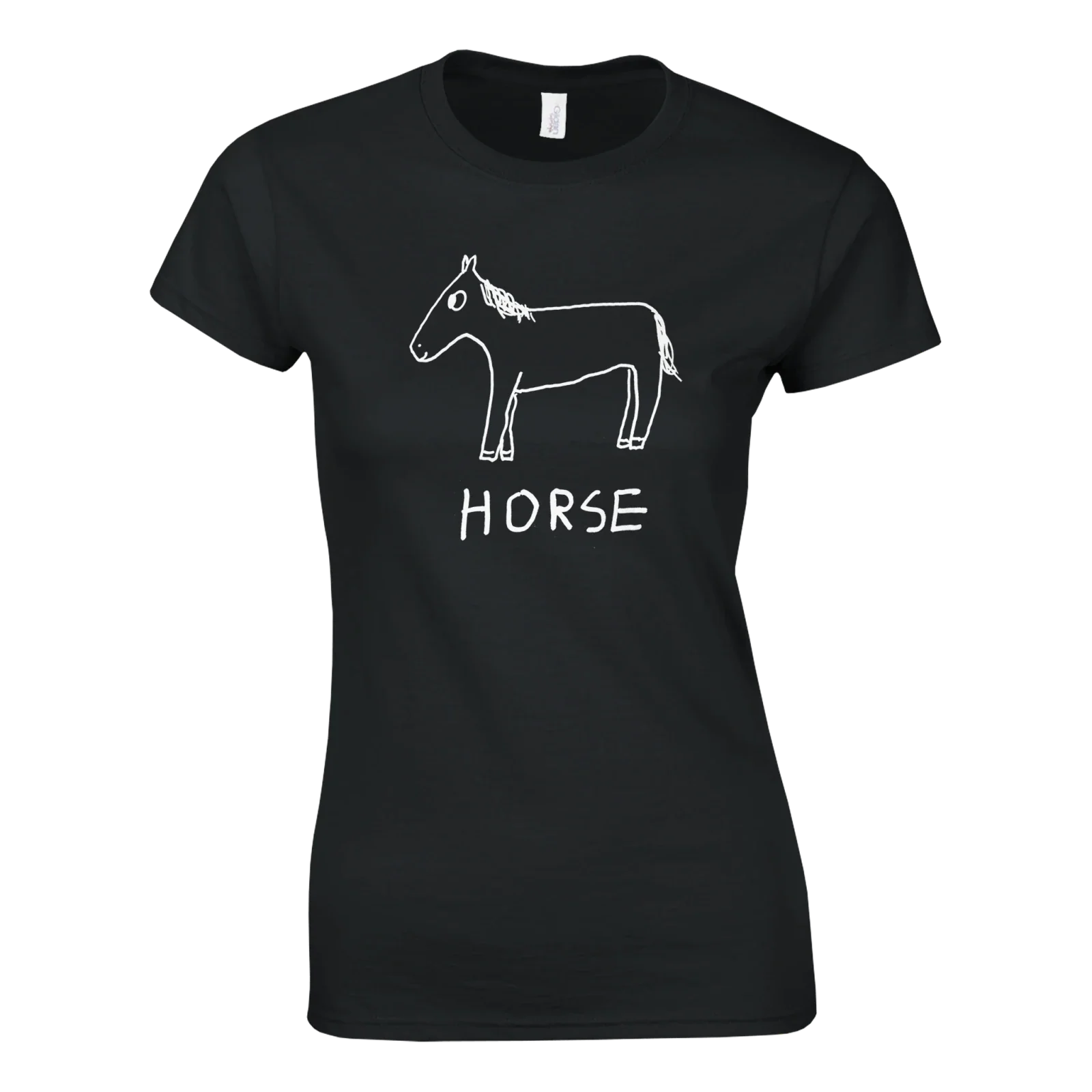 Horse - Women's Fitted Tee
