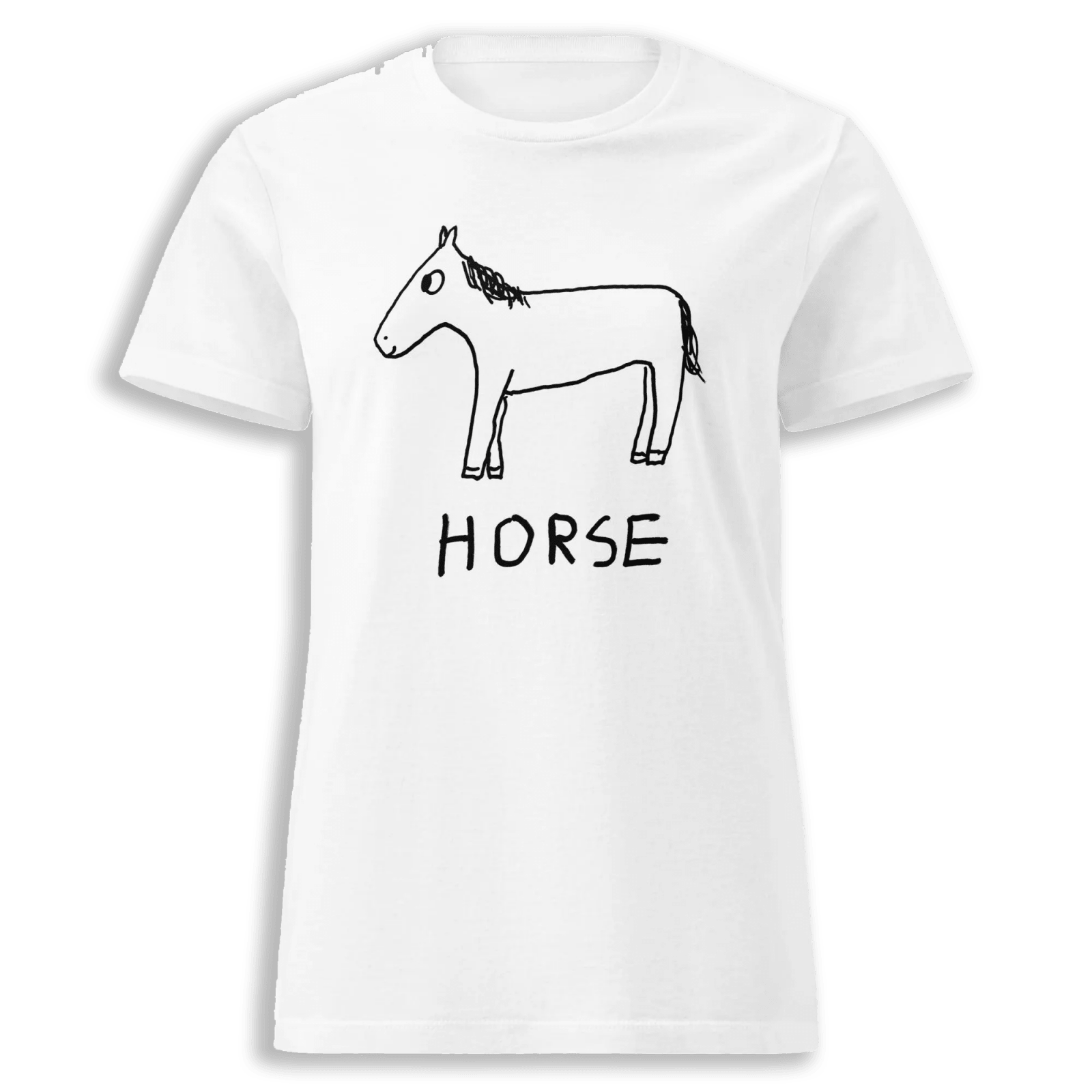 Horse - Women's Fitted Tee